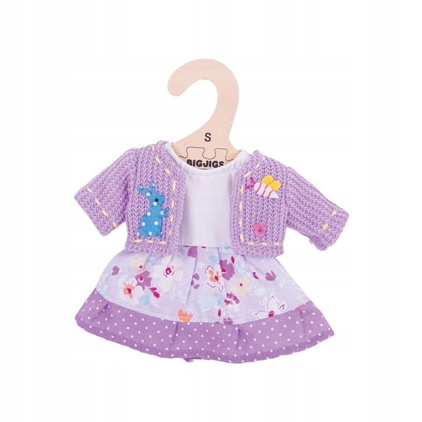 

Bigjigs: ubranko sukienka dla lalki 25cm S BJD503