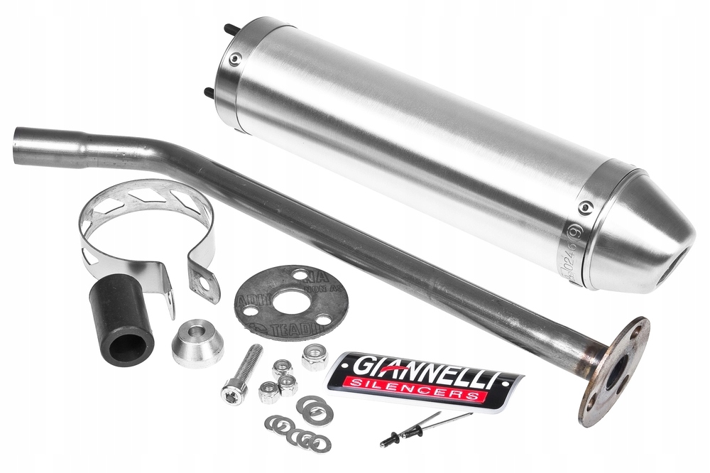 Koncovka výfuku tlmič Giannelli Enduro Aluminium, Derbi Drd Pro 50 Sm