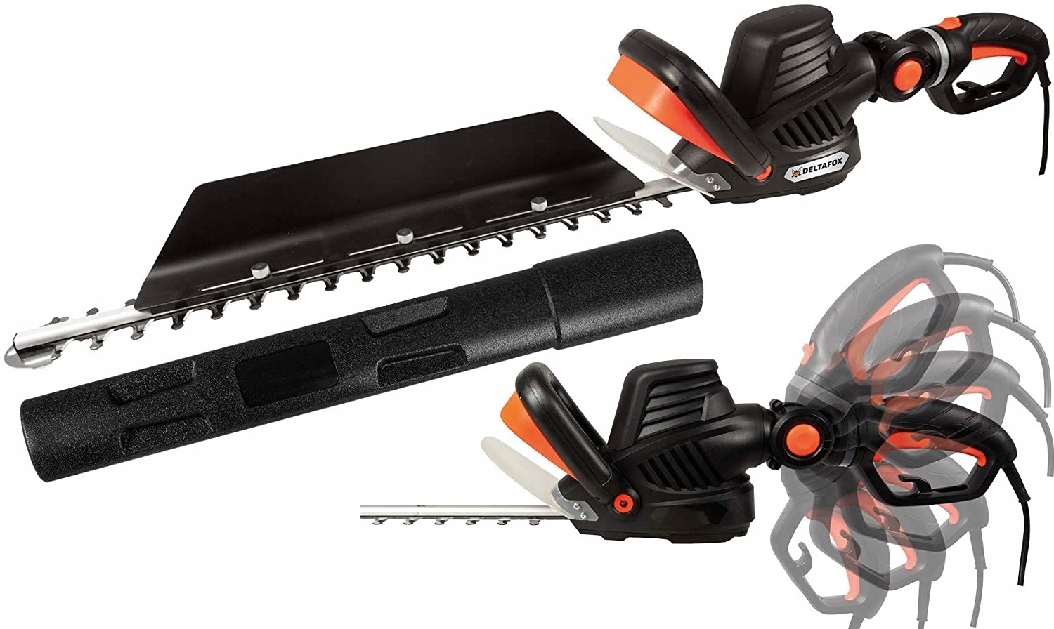 

Elektryczne nożyce do żywopłotu Grizzly 680W 68cm