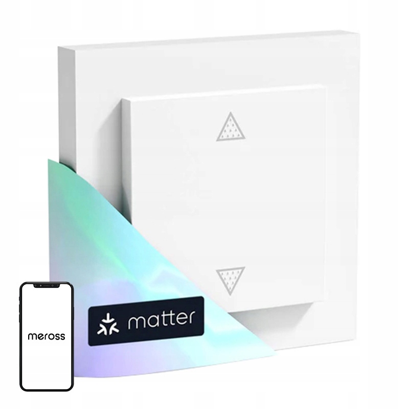 Meross Inteligentní přepínač WiFi rolet 2,4 GHz MRS105MA-EU Matter