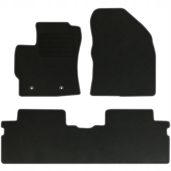 

Toyota Verso 09-18 Dywaniki welurowe czarne Std