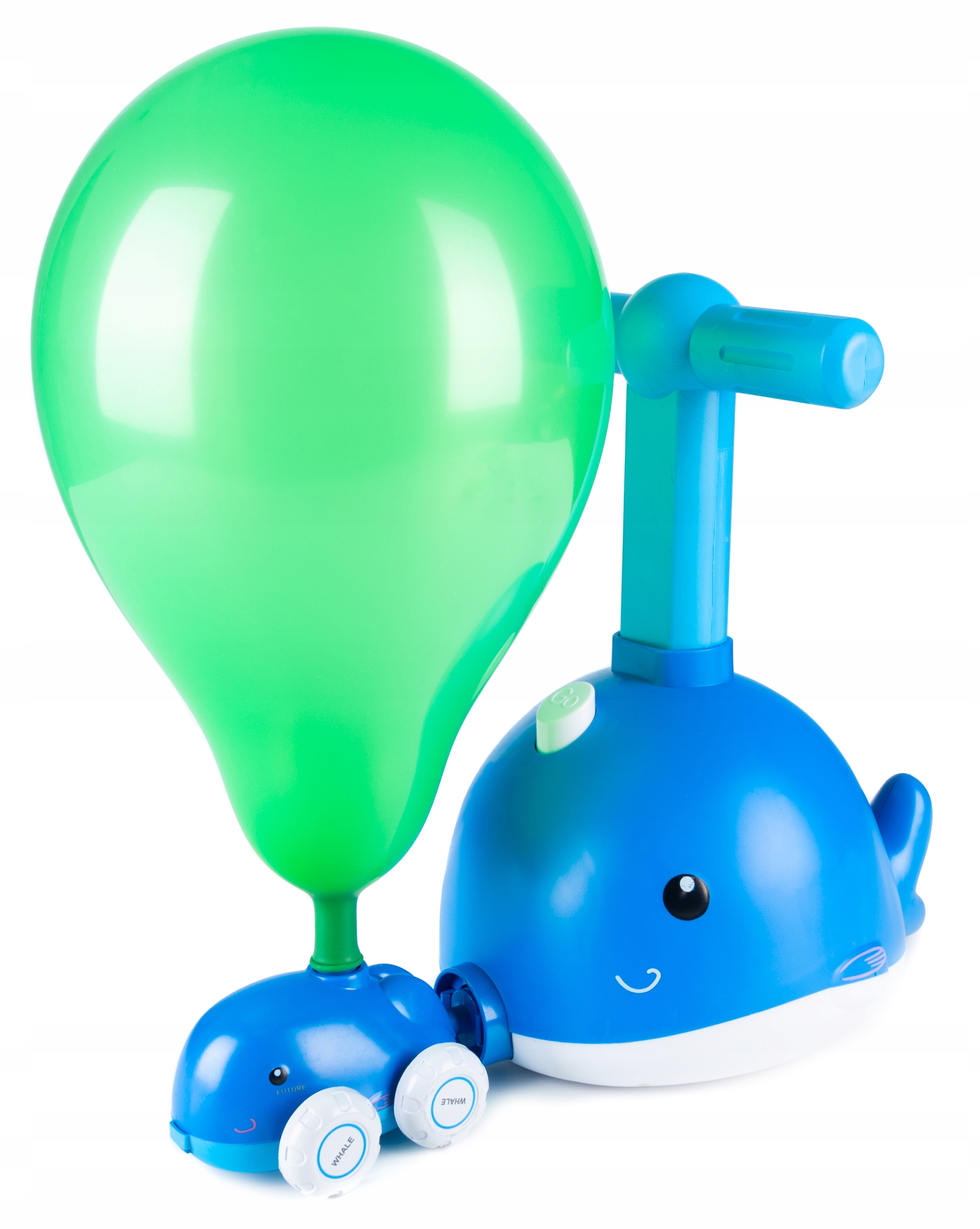 WYRZUTNIA SAMOCHODÓW RAKIET NAPĘD BALONOWY INTERAKTYWNA AUTO POMPKA PREZENT Płeć chłopcy dziewczynki