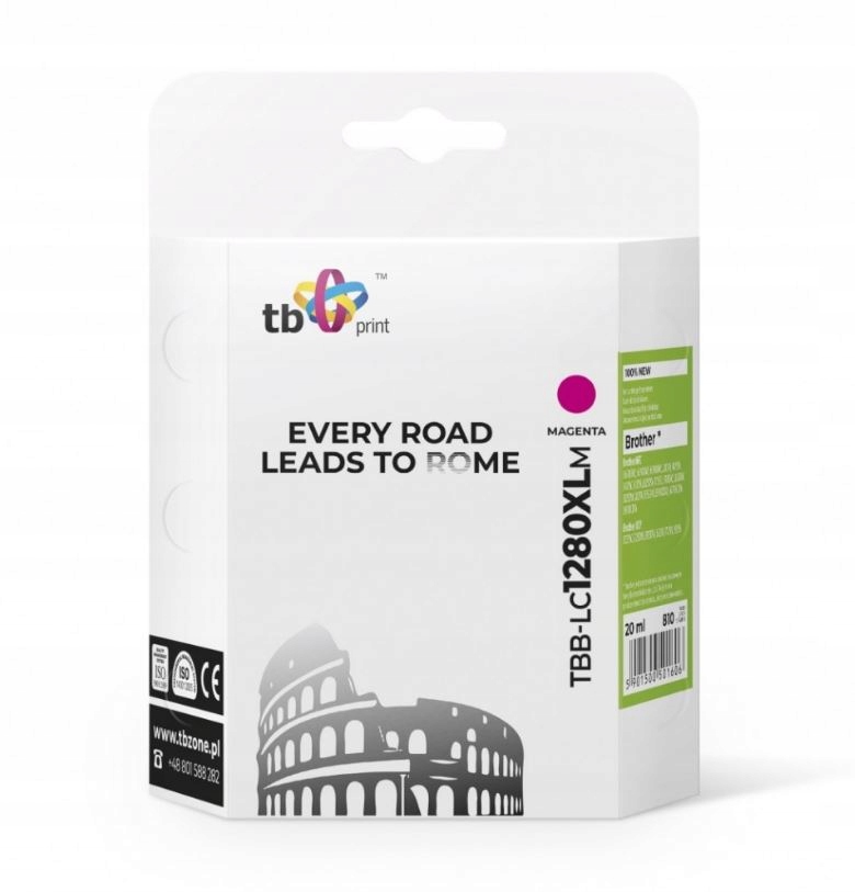 

Tusz do Brother LC1280XL Purpurowy dcp-j525w