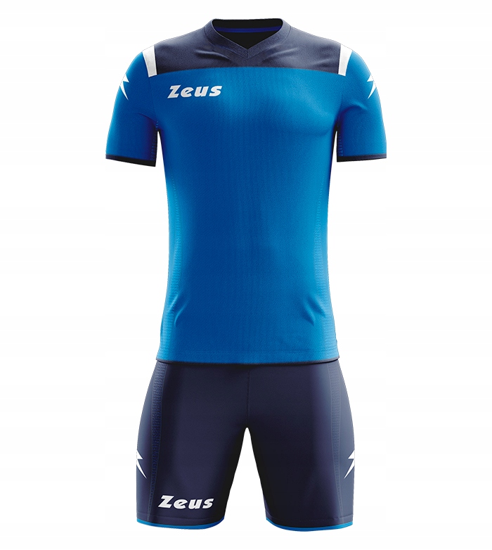 Komplet Piłkarski Sportowy Zeus Vesuvio Bl/ro L