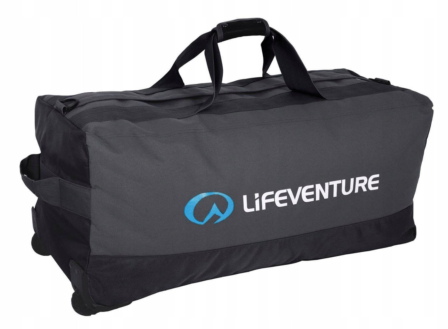 Torba Podróżna Lifeventure Duffle Bag 120L Na Kółkach Black Charcoal