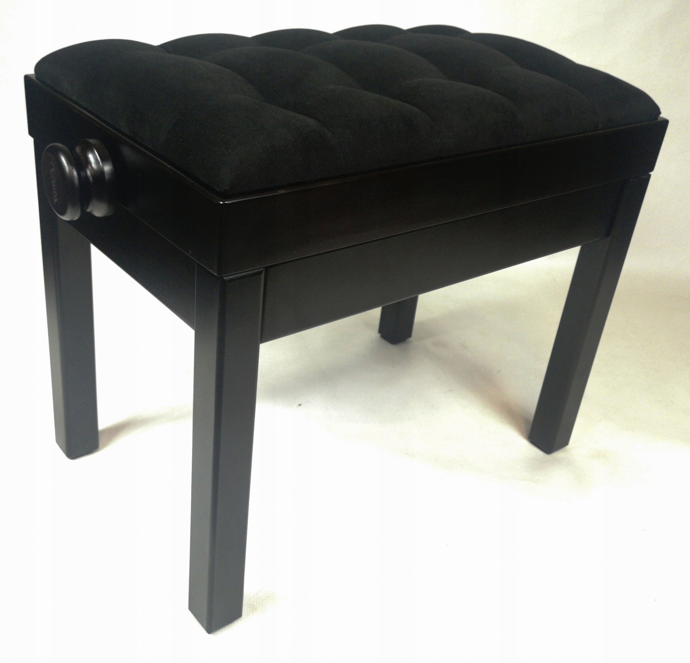 Ława SONATA PLUS czarna palisander do pianina