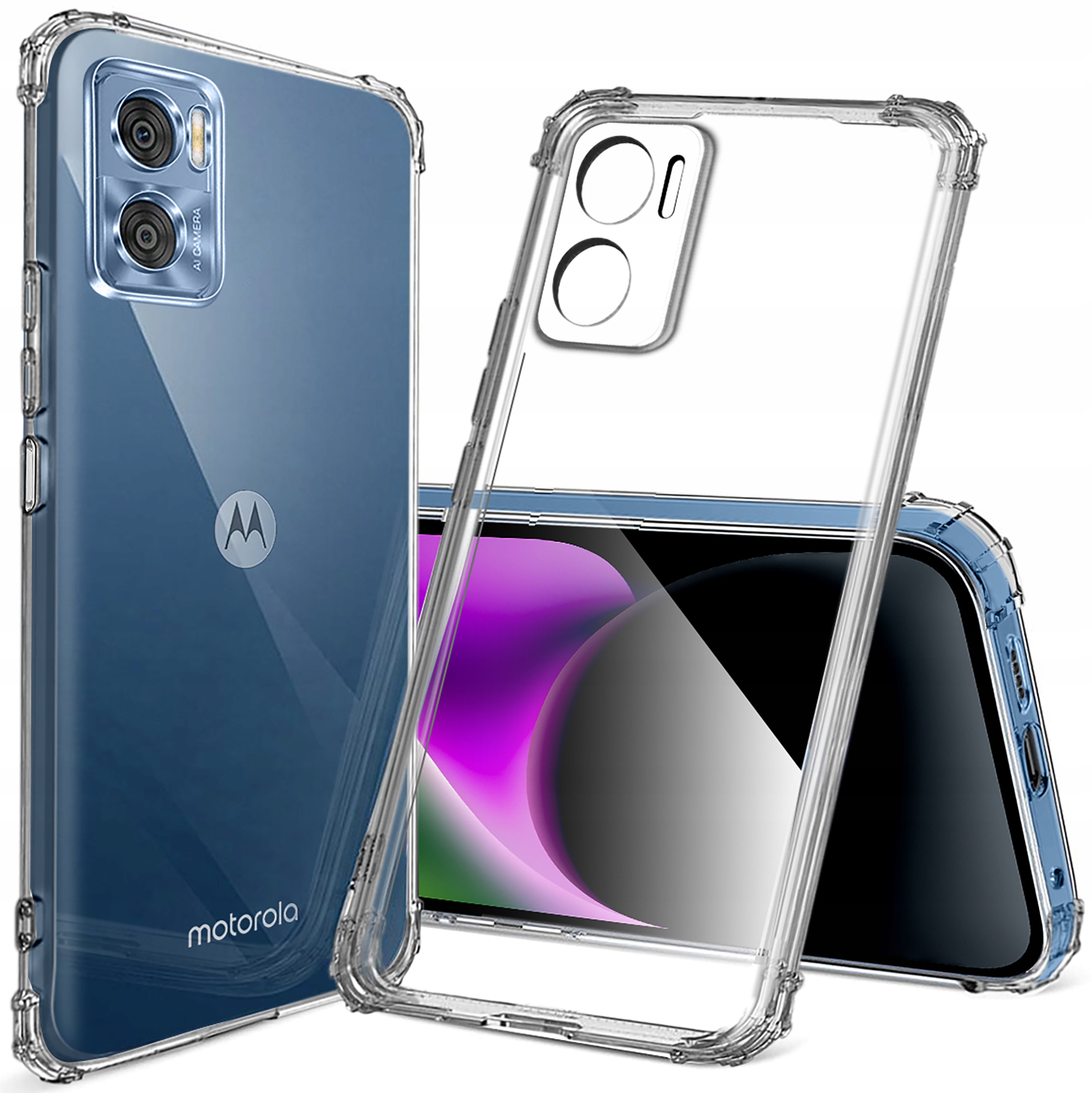 

Etui do Motorola Moto E22 E22i Anti-shock Szkło