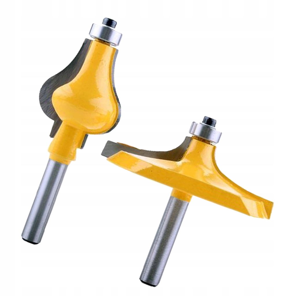 2 х твердосплавные концевые фрезы для перил хвостовик 8 мм