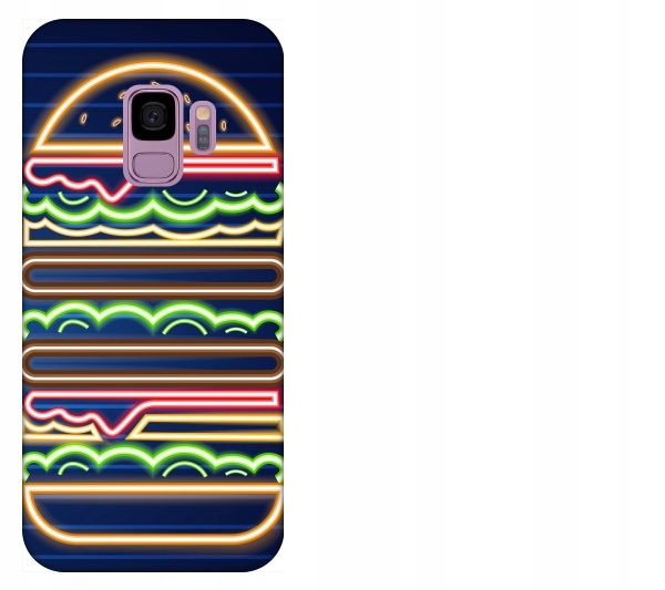 

Etui pokrowiec Samsung Galaxy S9 Neon burger