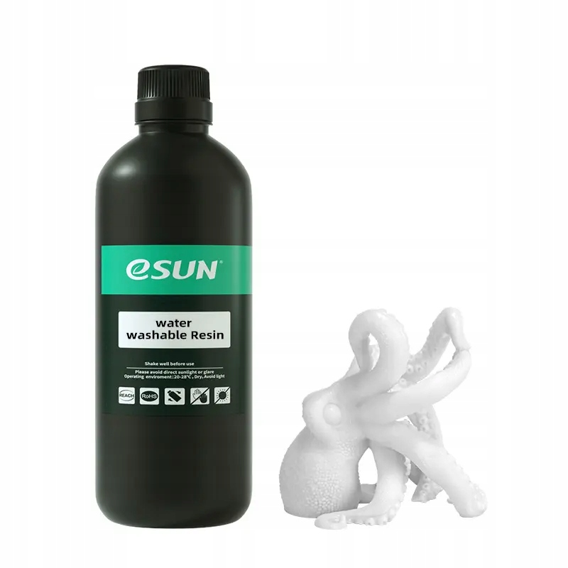 eSun pryskyřice Water Washable Resin bílá 500 g