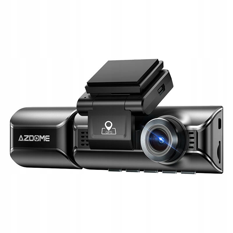 AZDOME M550PRO WIDEOREJESTRATOR 4MP GPS WIFI G-SENSOR PRZÓD TYŁ KARTA 64GB