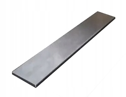 Nerezový, kyselinovzdorný plochý nůž 80x5 1,1 Mb 110 cm Inox