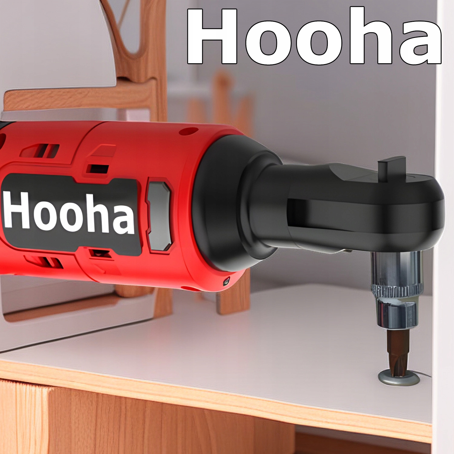 KLUCZ GRZECHOTKA UDAROWA 3/8" AKUMULATOROWA12V 2xAKU 2Ah 6 NASADKI WALIZKA Marka Hooha