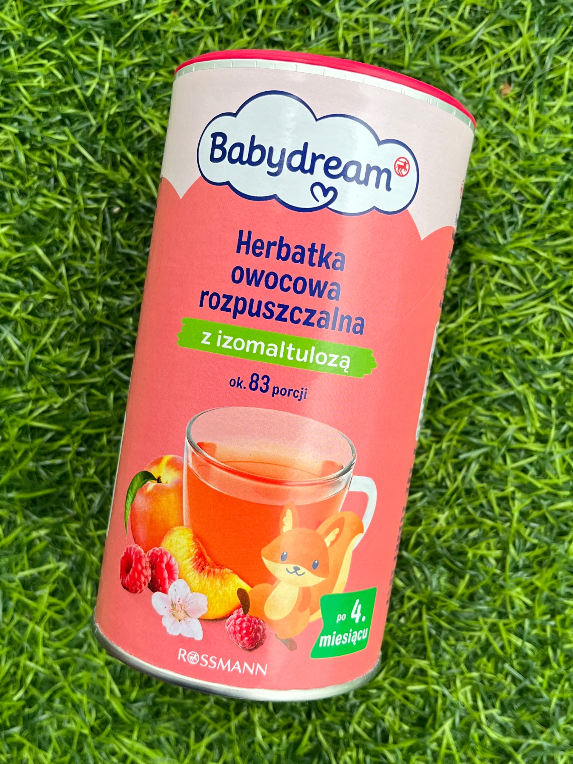 BABYDREAM HERBATKA INSTANT 4m+ OWOCOWA 2x190g Marka Babydream