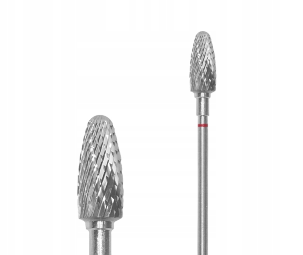 Fréza z karbidu Staleks Expert kulatý 6*14 mm červená