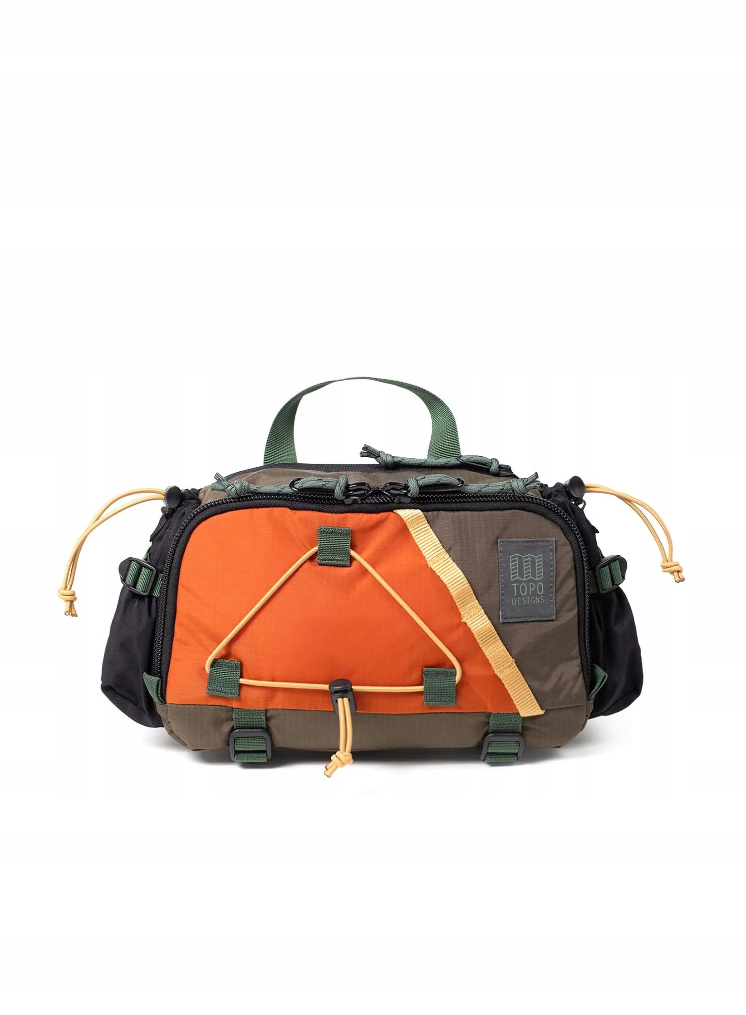 Ledvinka Topo Designs Mountain Hydro Hip Pack woodland/terracotta