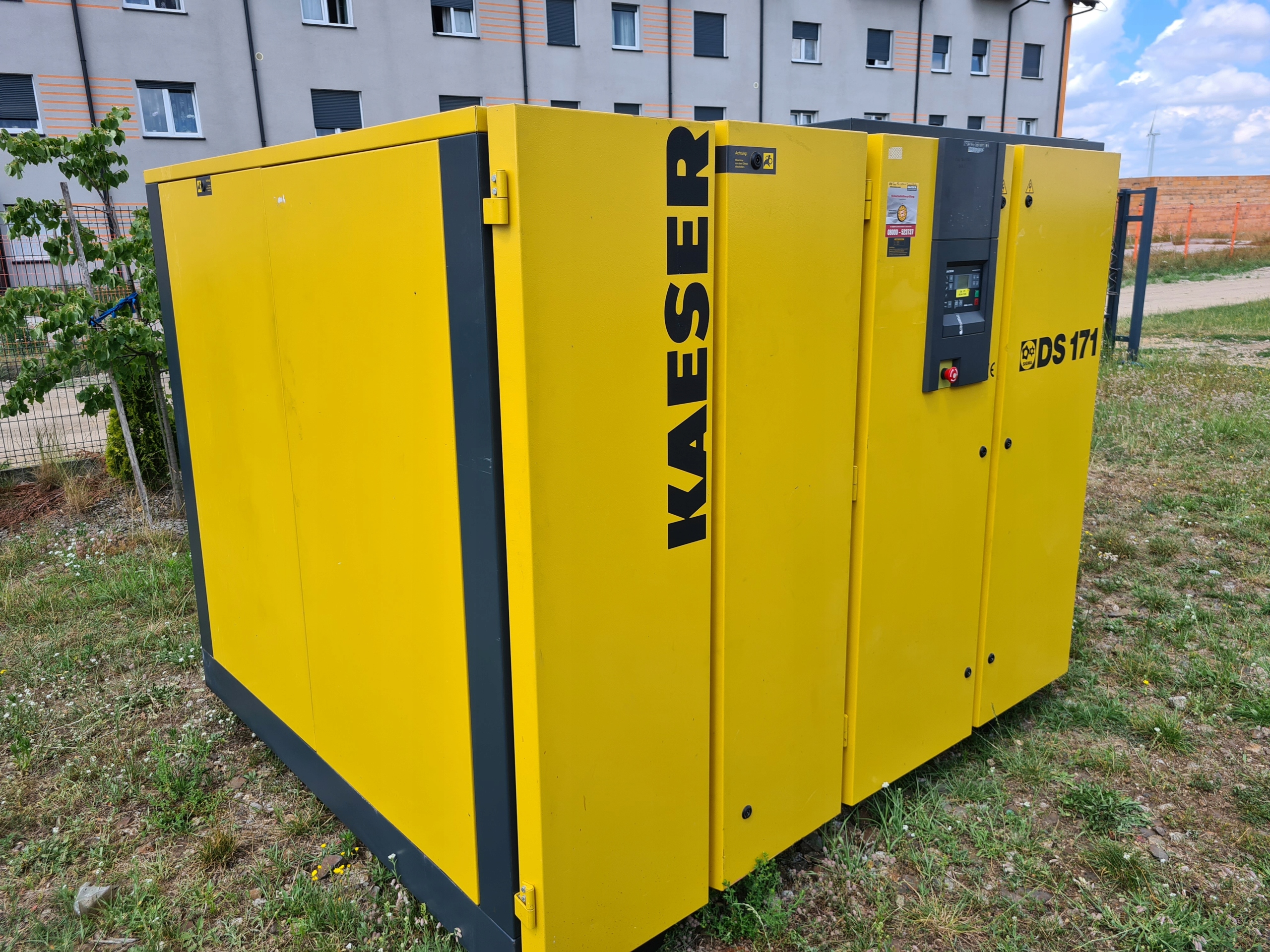 Kompresor śrubowy KAESER DS 171 90 kw