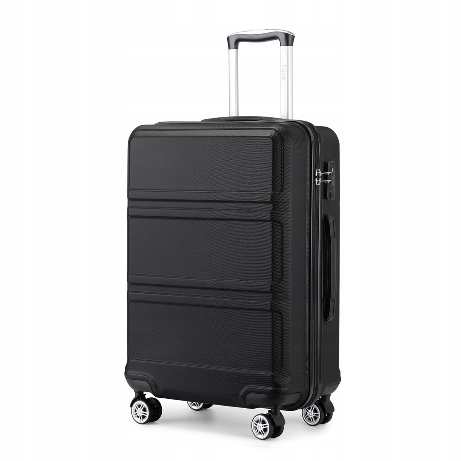 Příruční kufr Kono 51.5 cm, lehký, tvrdý, s Tsa zámkem a 4 kolečky