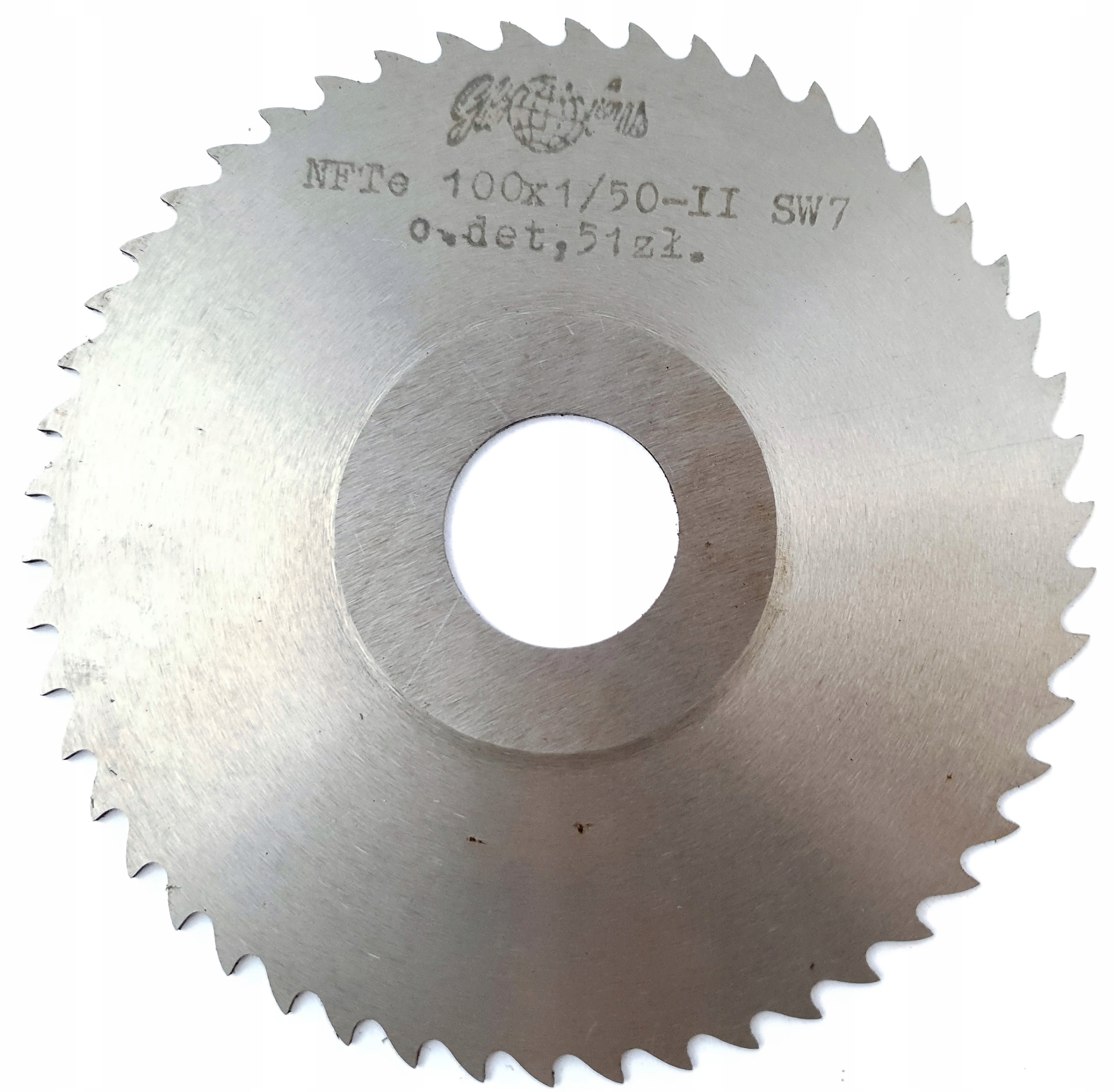 

Frez Tarczowy Piłkowy NFTe 100x1 50z Globus Nowy