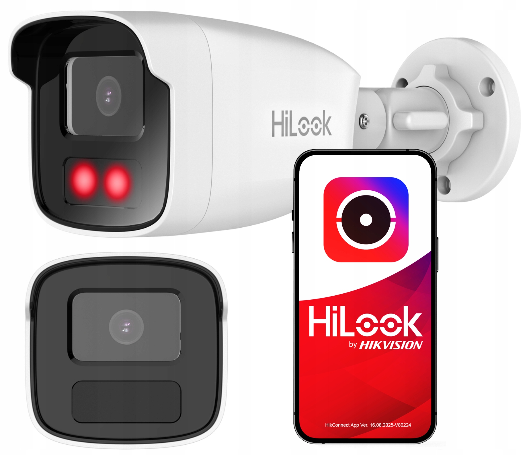 4MP venkovní Ip kamera IR50 Silná IPCAM-B4-50IR HiLook Aplikace Hik