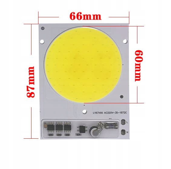 DIODA COB LED MODUŁ AC230V 35W LAMPA HALOGEN EAN (GTIN) 69023050