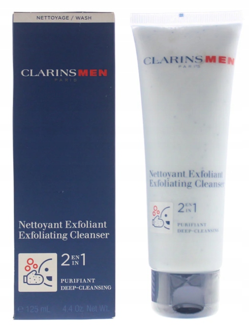 Peeling do twarzy Clarins Men oczyszczający 2 w 1