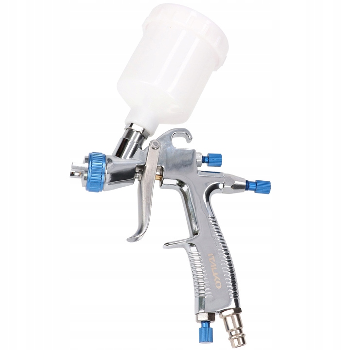 MINI PISTOLET LAKIERNICZY DO ZAPRAWEK LVLP DYSZA 1.0mm ITALKO Marka Italko