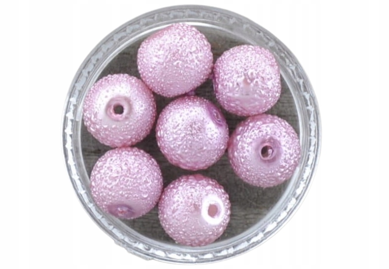 [70510] Koralik perełka 8mm różowa pudrowa 10szt