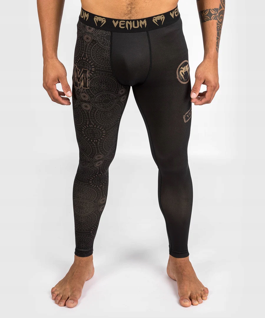 Venum Legíny Santa Muerte Dark Side Black/Brown S