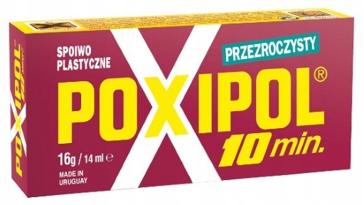 

Poxipol Klej epoksydowy przeźroczysty 16g 14ml