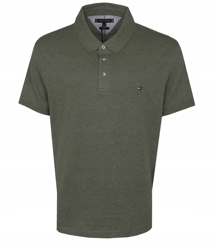 Tommy Hilfiger pánské polo, Slim, khaki melír, 3XL