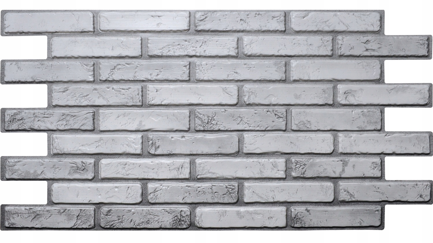 

Panel Ścienny Pcv 3D Szara Cegła Brick Light