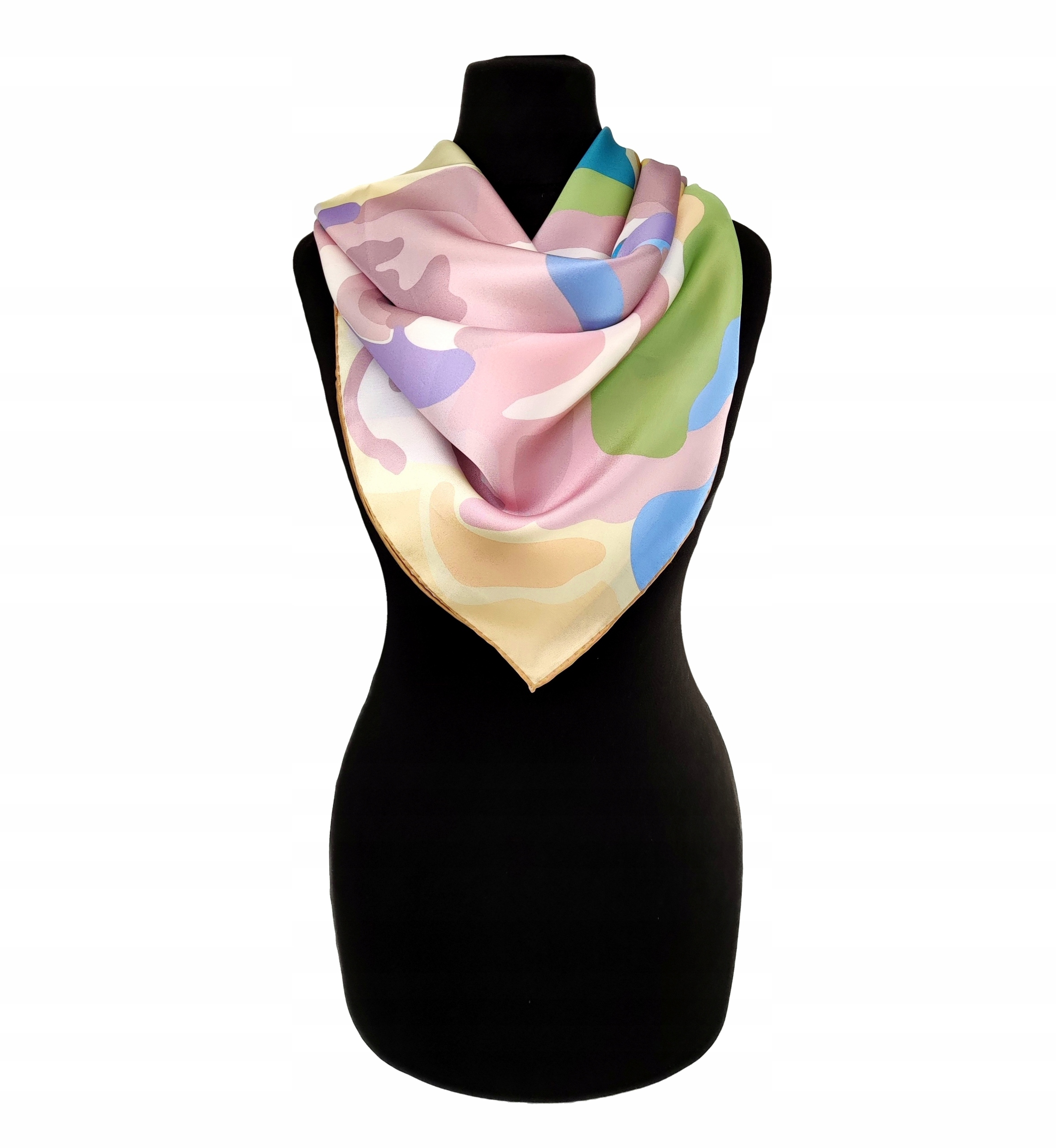 Hedvábný Šátek 100% Přírodní Morušový Hedvábí, Prémiová Kvalita+