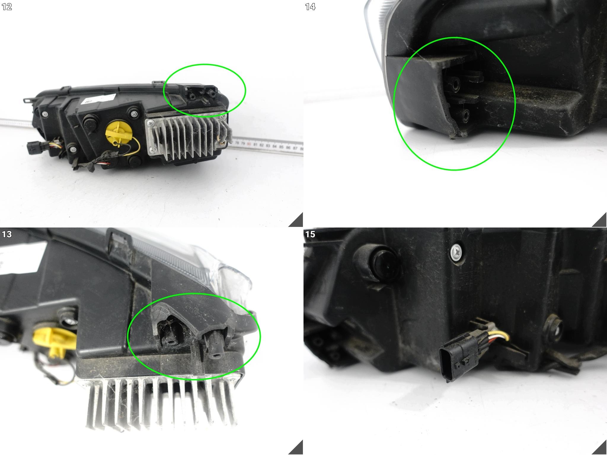 DACIA SPRING 21- light FULL LED DRL daytime running lights right front