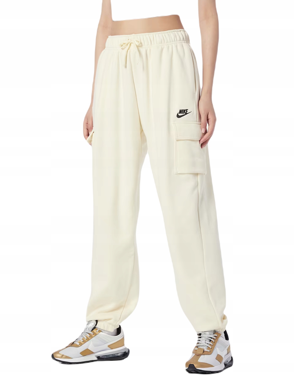 Nike Dresowe Bojówki Damskie Sportswear r.L