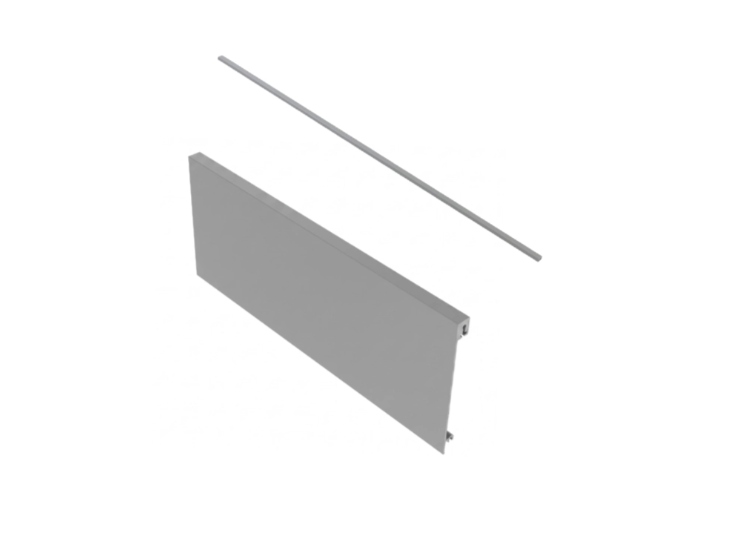 Sada Gtv Axis Pro P2O Vnitřní Střední Panel H95 Reling L1200 Šedá