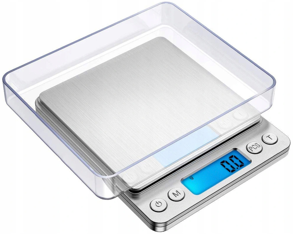 

Waga Kuchenna LCD Elektroniczna Dokładność 0.1g
