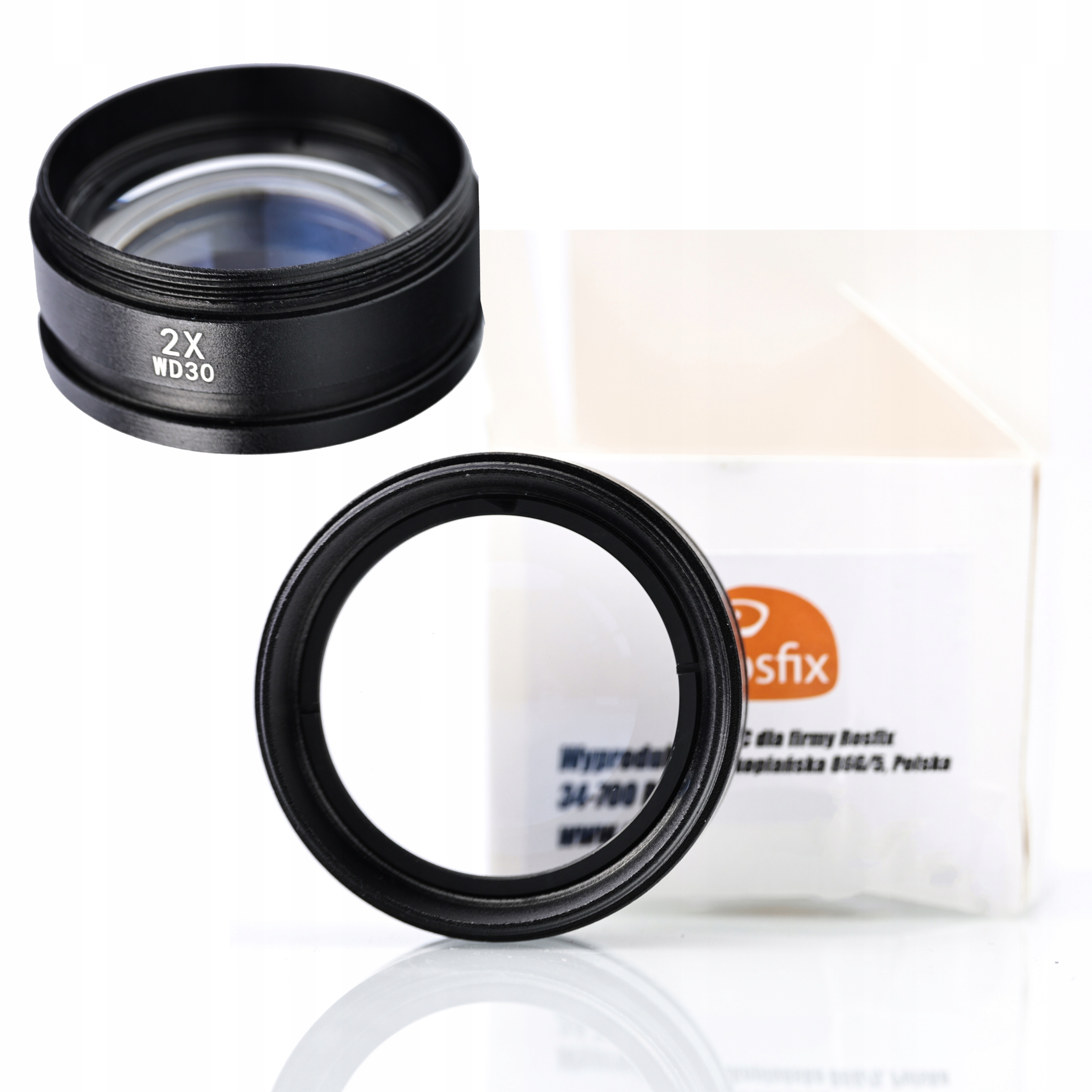 Objektiv Čočka 2X Stereoskopický Mikroskop Hq