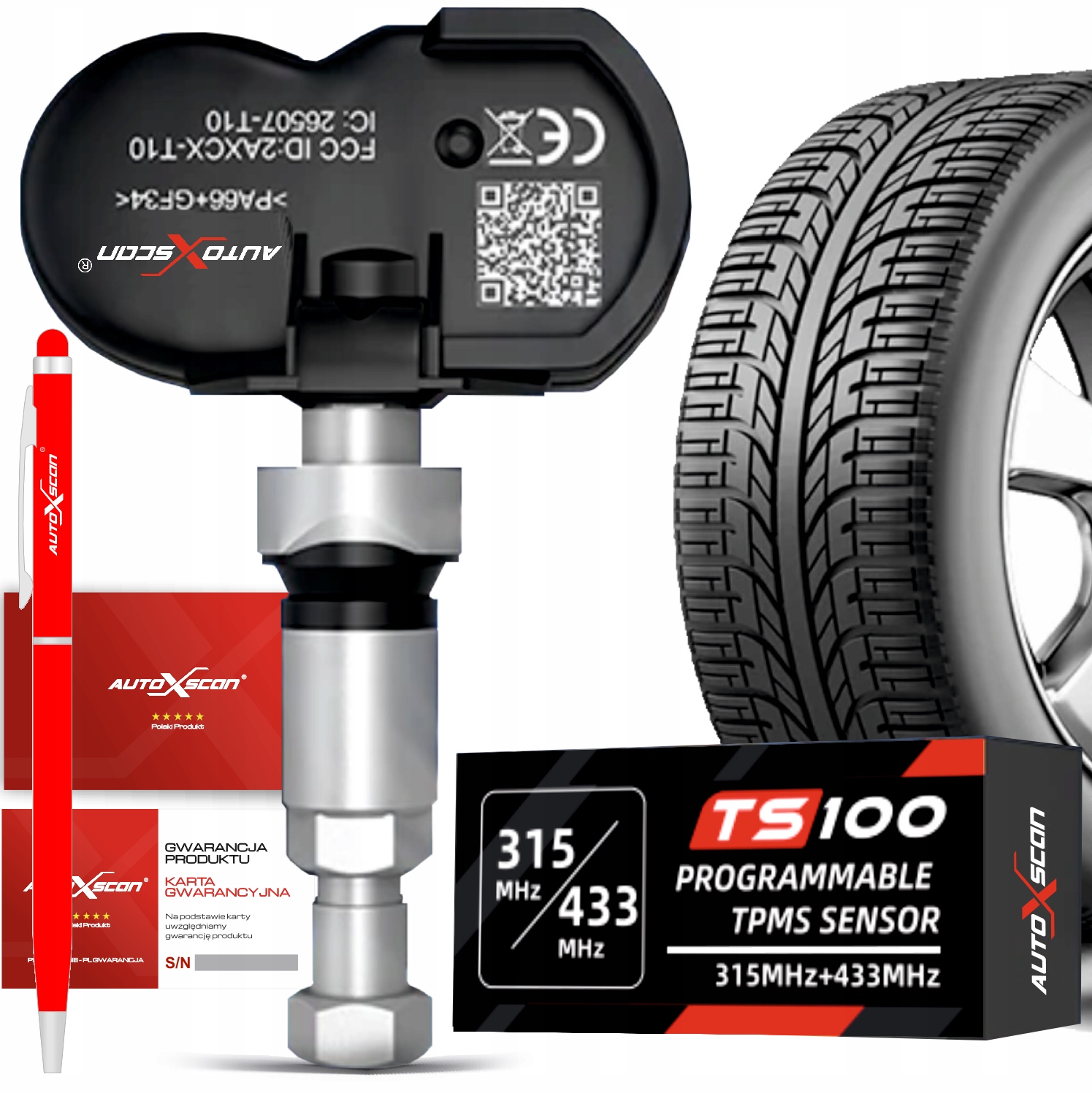 

Czujnik Tpms Autoxscan TS100 Uniwersalny Metal