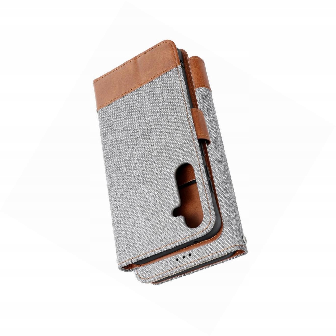 Etui zamykane Jeans Book kabura z funkcją podstawk do Samsung Galaxy A40