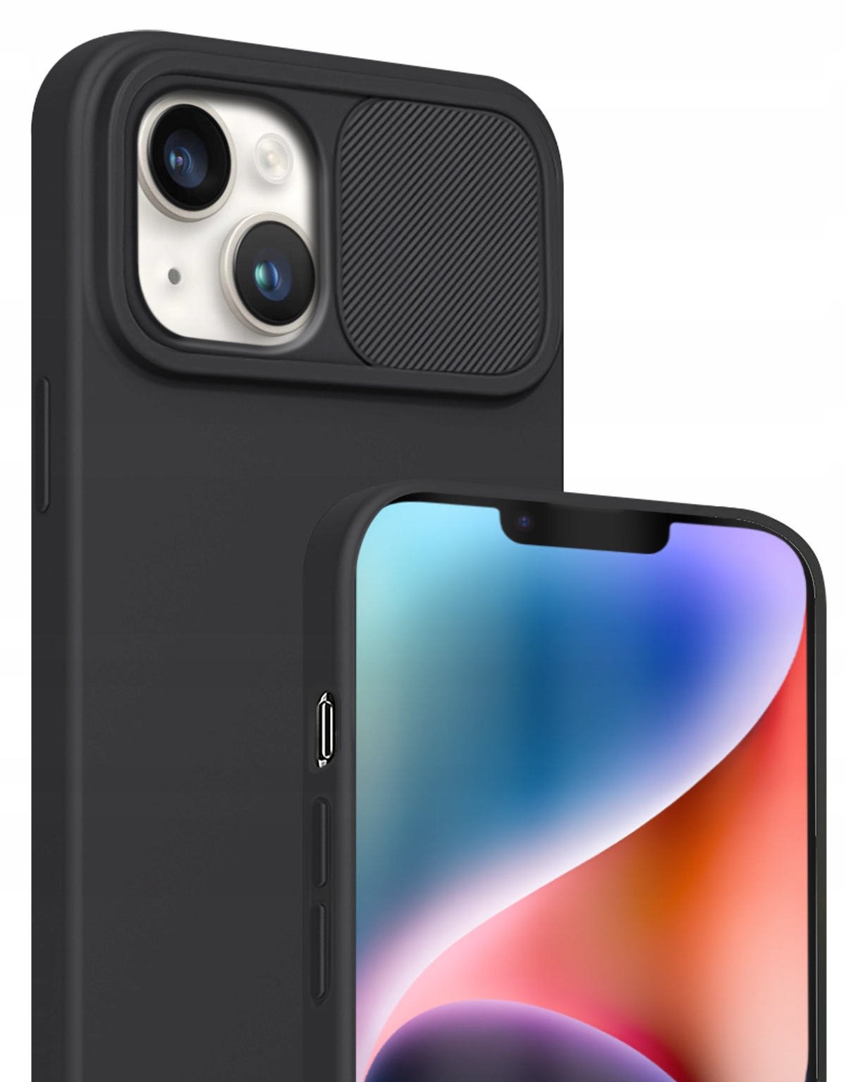 

Etui Silicone CamShield Szkło do Apple iPhone 14