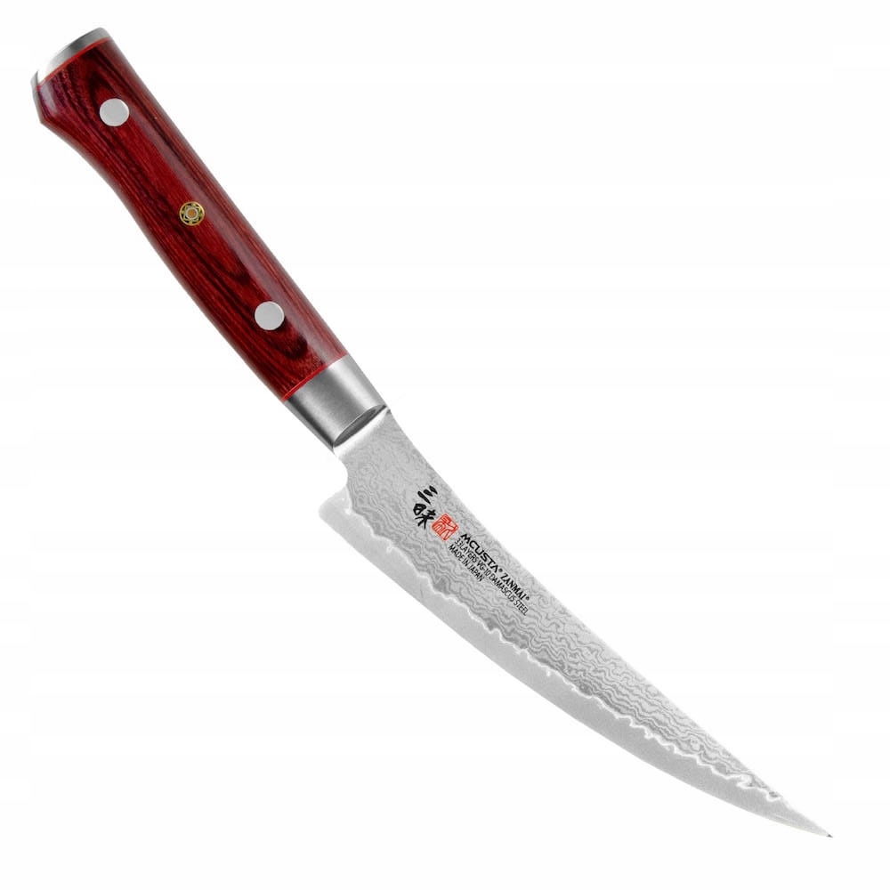 Mcusta Zanmai VG-10 Pro Flame japonský ostrý nôž na vykrajovanie mäsa 16,5 cm