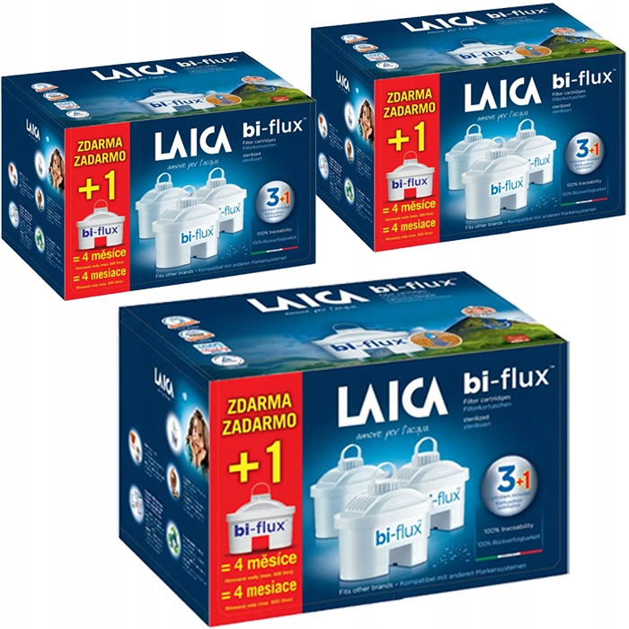 

Laica Bi-flux Wkłady Filtrujące 12 Sztuk Sklep