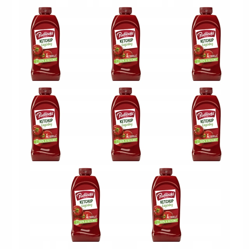 Pudliszki Kečup jemný 990 g X8