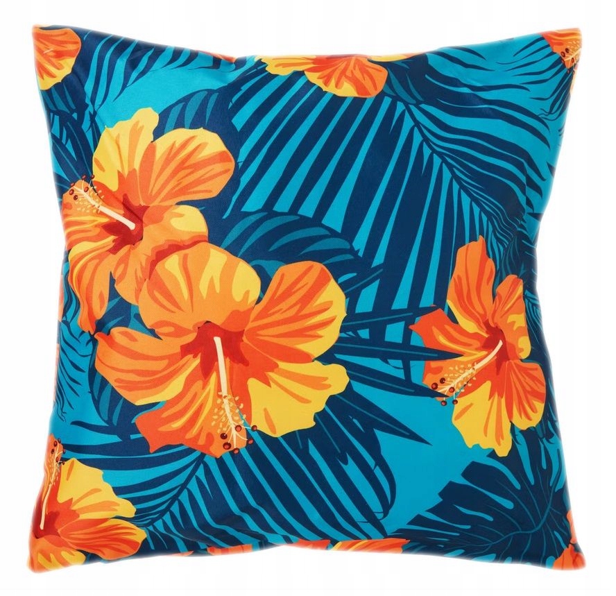 

Poduszka Ogrodowa Wodoodporna 45x45 Lilie i Palmy