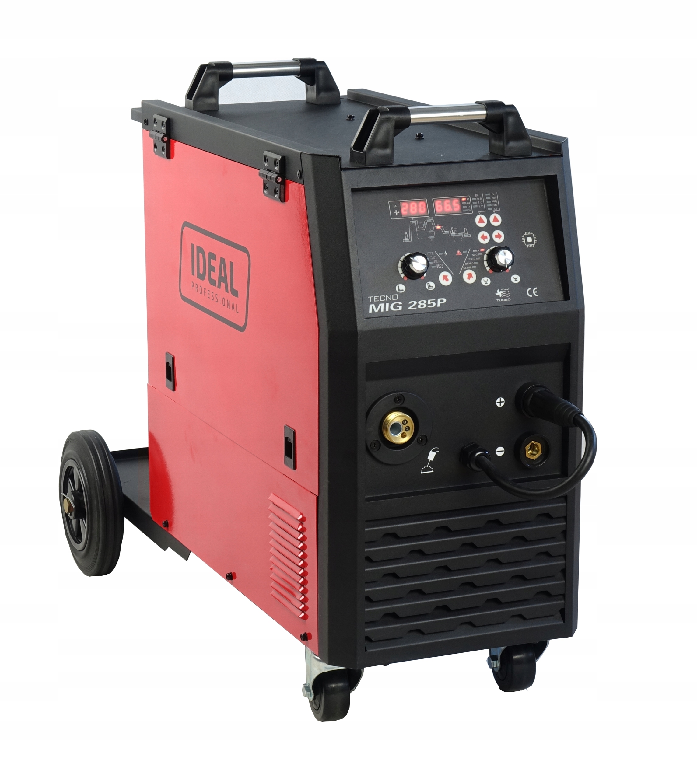 Spawarka MIGOMAT Aluminium IDEAL TECNOMIG 285P Czas cyklu pracy 60%