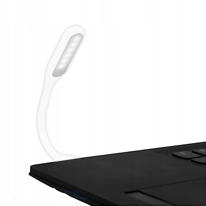 LAMPKA LED USB KOMPUTEROWA ELASTYCZNA BIAŁA Kod producenta KOM0880B