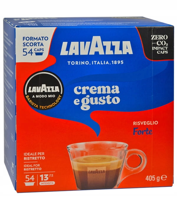 Levně Lavazza A Modo Mio Crema E Gusto Káva 54 kapslí Dárek