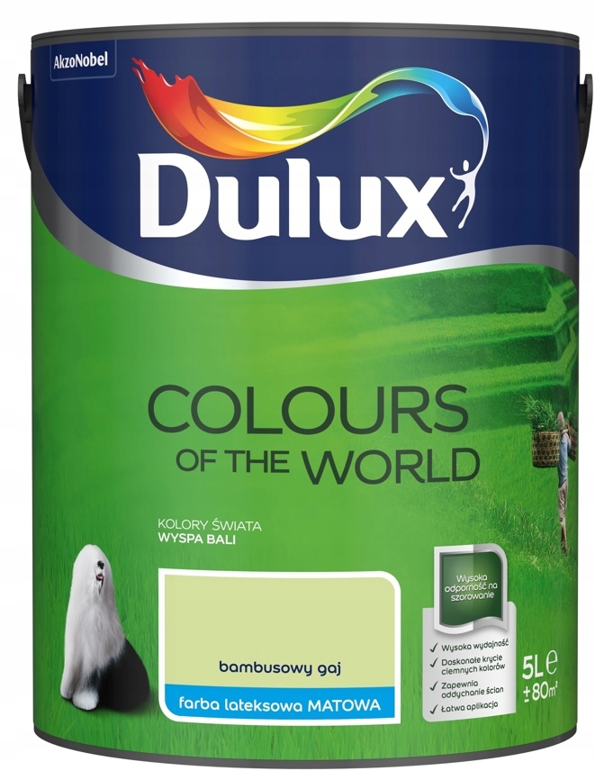 

Farba Dulux Świata- bambusowy gaj, 5l