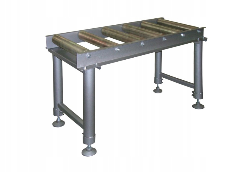 Rolkový Stůl podávač pásového dopravníku 6 rolí 800 kg přepravní přenosný